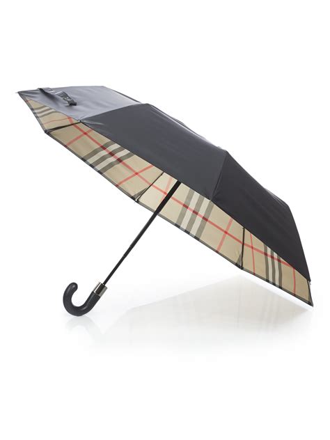 burberry umbrella black